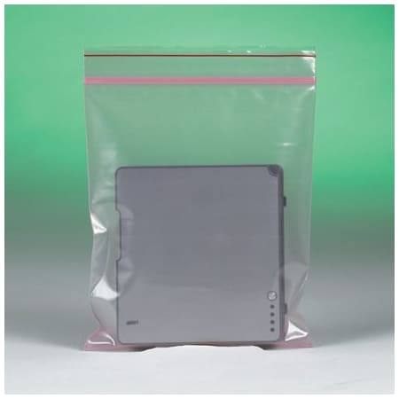 Bsc Preferred 3 x 5'' - 4 Mil Minigrip Anti-Static Reclosable Poly Bags, 1000PK MGAS4025